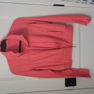 LULULEMON PINK cropped jacket Size 6